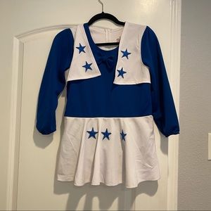 Girls XL Cheerleader Outfit Dallas Cowboys